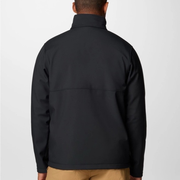 Columbia | Men's Ascender Soft Shell Black Jacket | Sz L - Picture 2 of 12